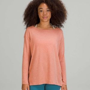 NWT Lululemon Back in Action Long Sleeve Shirt